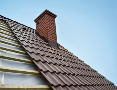 Corrugated Metal Roof on Home