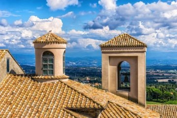 Beautiful Tile Roofing in Italy